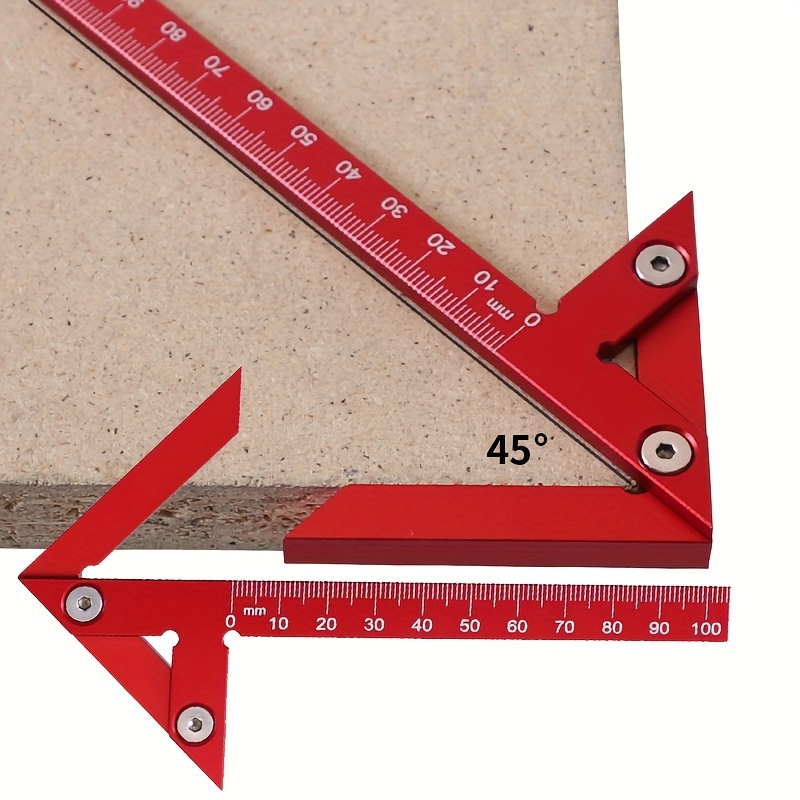 Woodworking Product - مسطرة تحديد المركز وقياس الزوايا 45/90