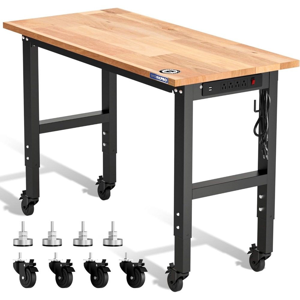 Woodworking Garage - منضدة عمل جراج، منضدة عمل قابلة