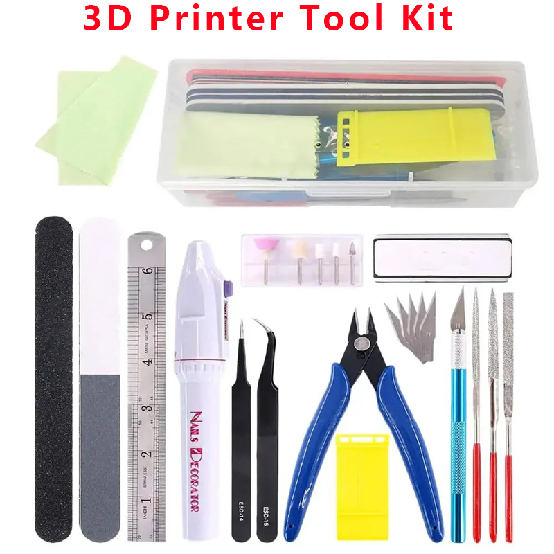 Woodworking Hobby Kits - 9/11/21/24/32 قطعة مجموعة أدوات الطابعة ثلاثية