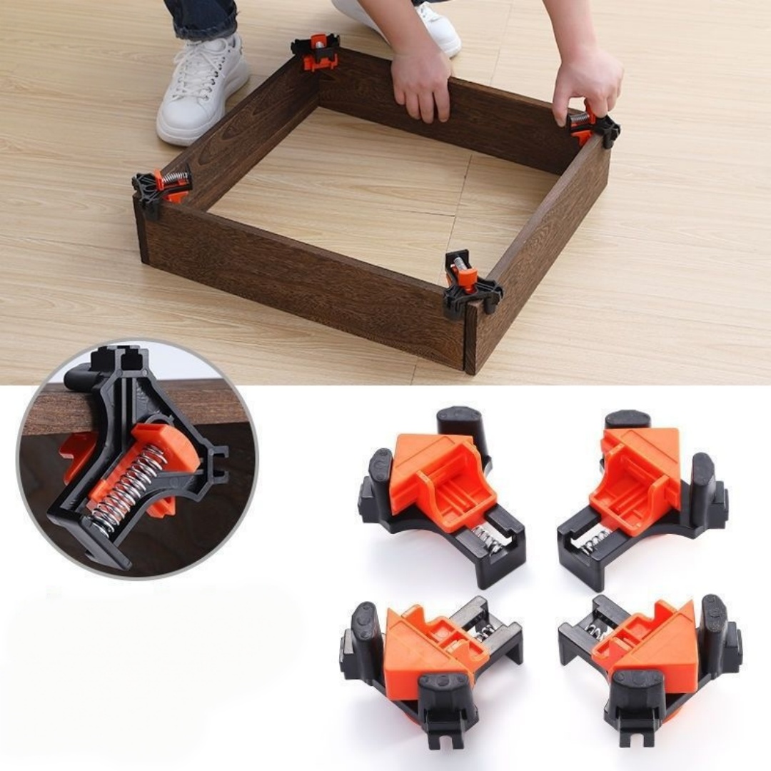 4 قطع 90 °   مشبك زاوية قائمة، - مراجعة Woodworking Product وسعره