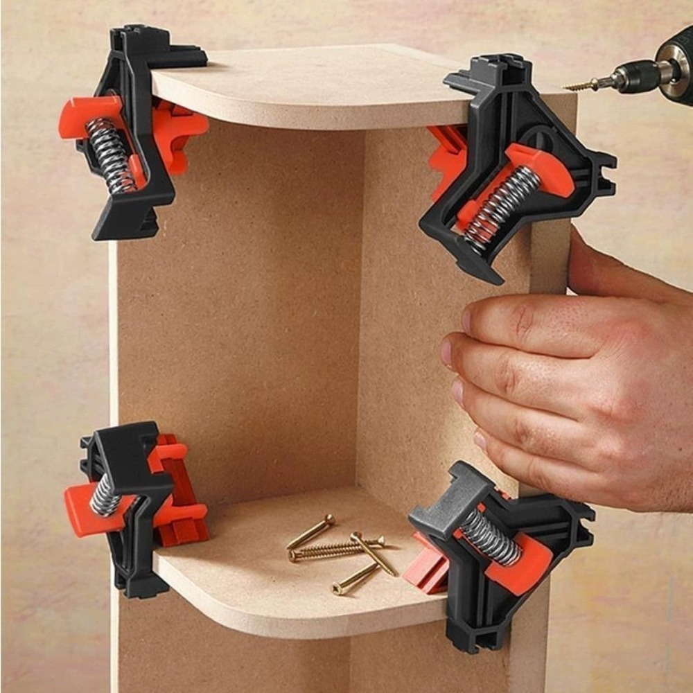 4 قطع 90 °   مشبك زاوية قائمة، - مراجعة Woodworking Product وسعره