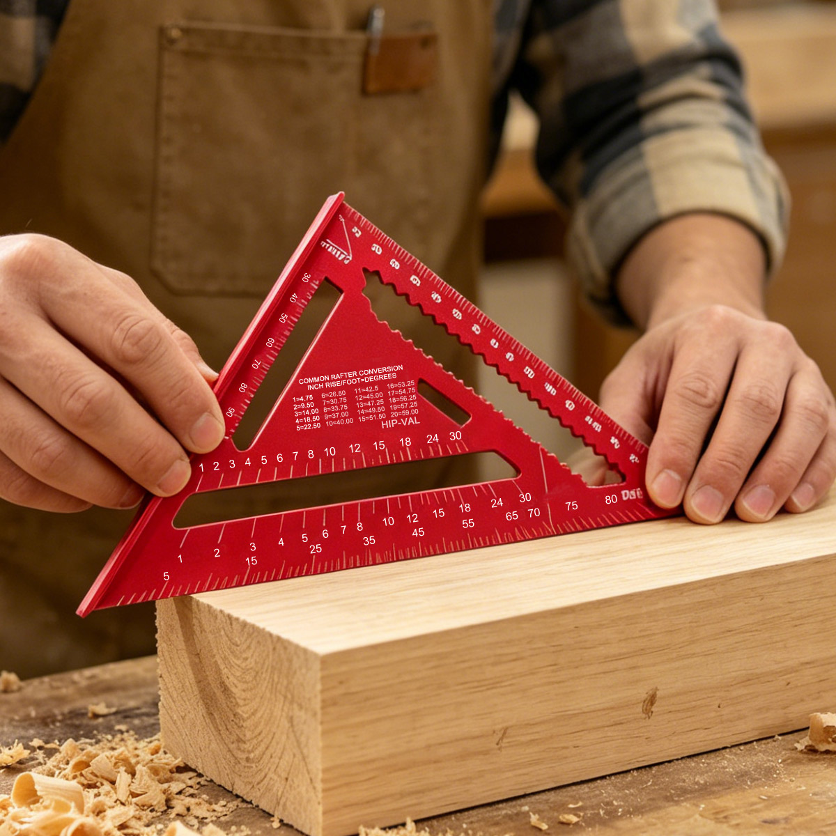 مسطرة مثلثة عالية الدقة من سبا - مراجعة Woodworking Product وسعره