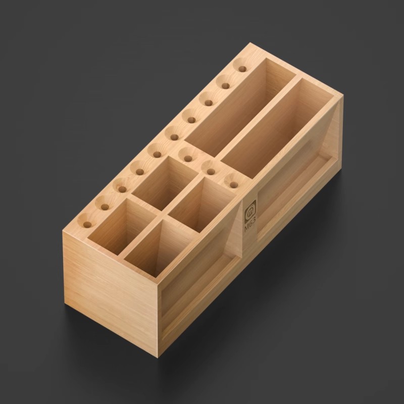Amaoe M63 بامبو صندوق تخزين مت - مراجعة Woodworking Essential Tools وسعره