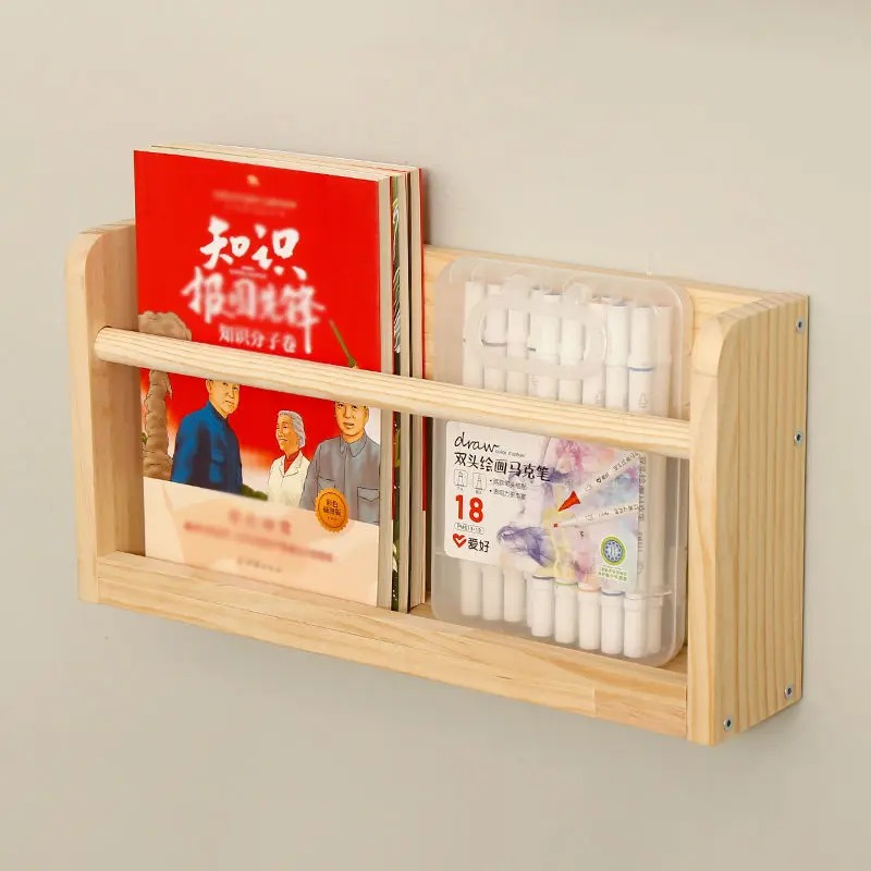 رف مجلات خشبي مثبت على الحائط، - مراجعة Woodworking Magazine وسعره