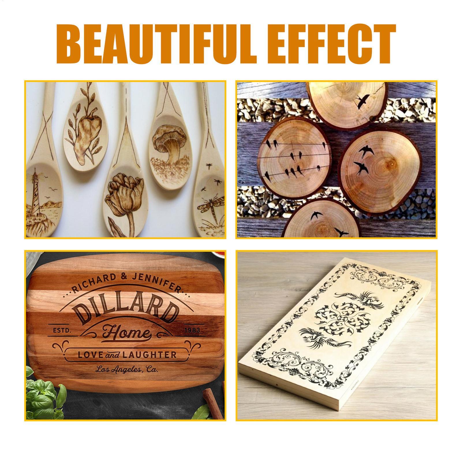 معجون حرق الخشب، أداة احتراق ت - مراجعة Woodworking Easy Projects وسعره