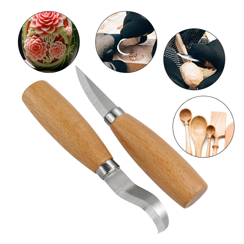 الفولاذ المقاوم للصدأ نحت سكين - مراجعة Woodworking Marking Knife وسعره