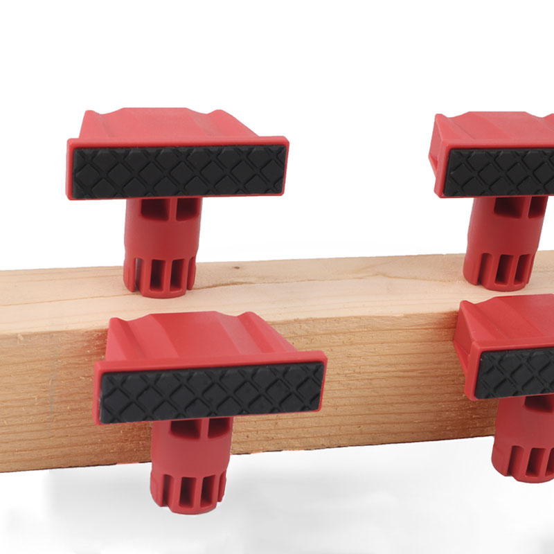 4 قطع من الكلاب البلاستيكية، ت - مراجعة Woodworking Essential Tools وسعره