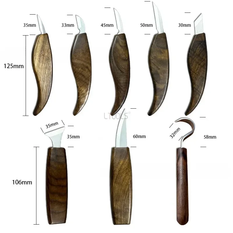جديد صغير النجارة نحت طقم السك - مراجعة Woodworking Marking Knife وسعره