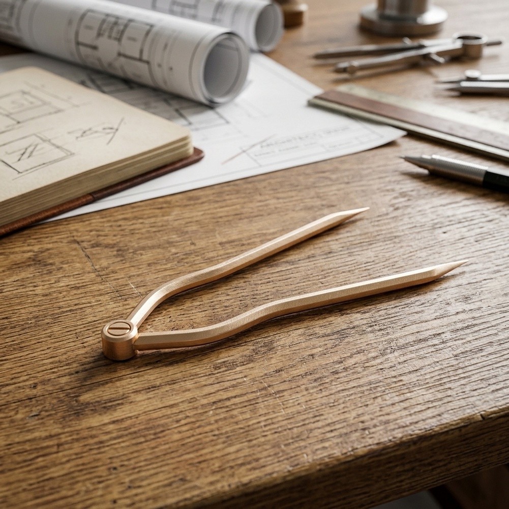 أداة ملاحة نحاسية لرسم المسارا - مراجعة Woodworking Course وسعره