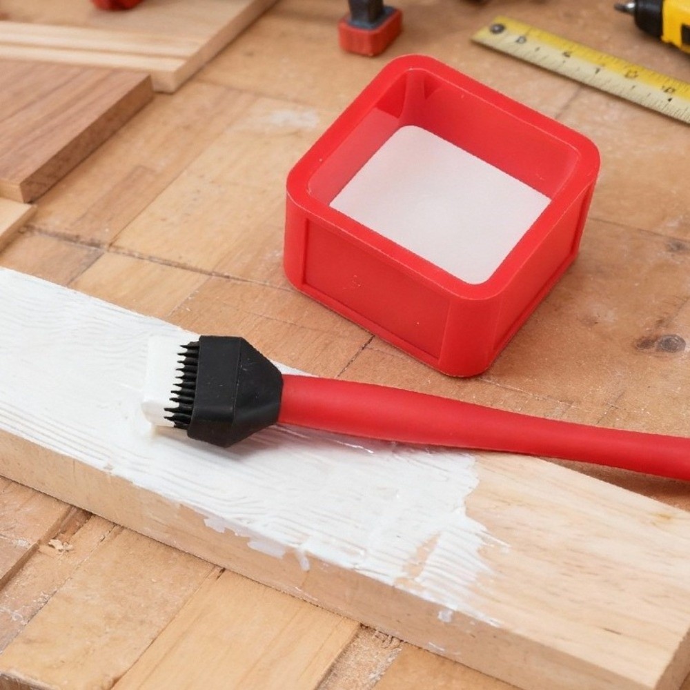 فرشاة غراء السيليكون مع غطاء ق - مراجعة Woodworking Easy Projects وسعره