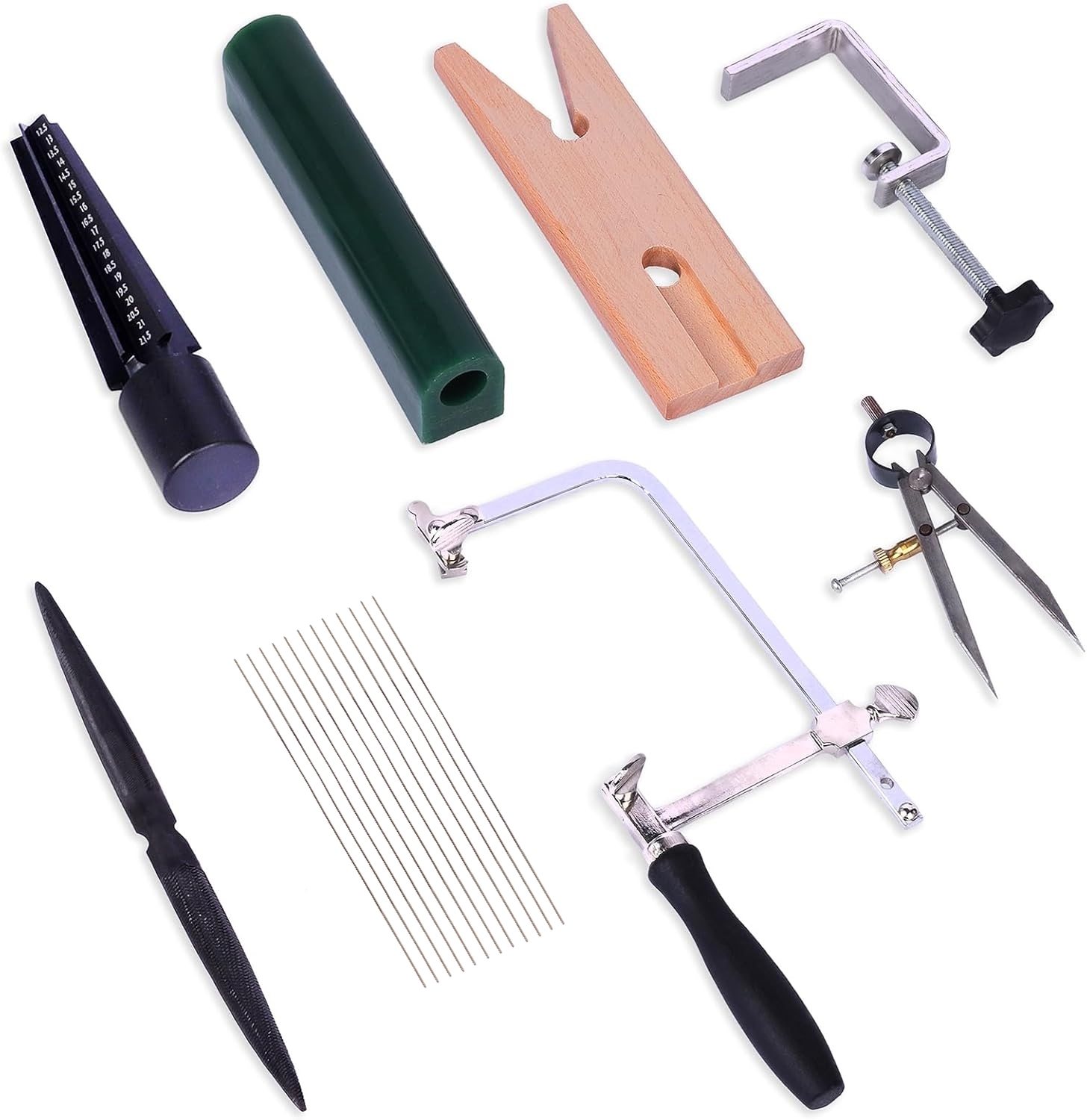 مجموعة نحت شمع المجوهرات الاحت - مراجعة Woodworking File وسعره