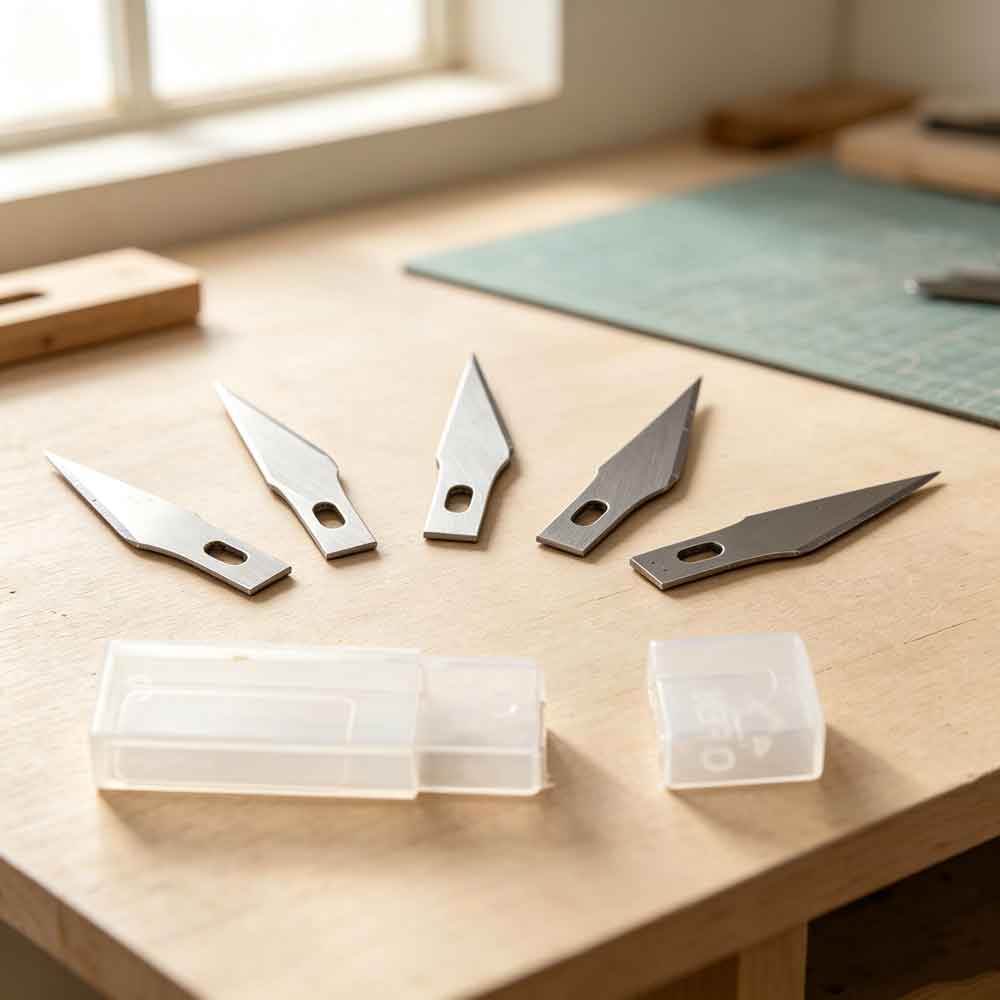 مجموعة من 10 سكاكين إكستاكو حا - مراجعة Woodworking Hobby Kits وسعره