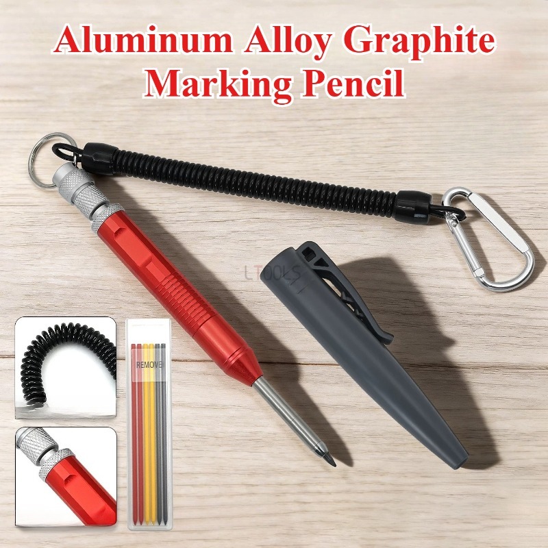 قلم تحديد من الجرافيت مع مشبك  - مراجعة Woodworking Marking Knife وسعره
