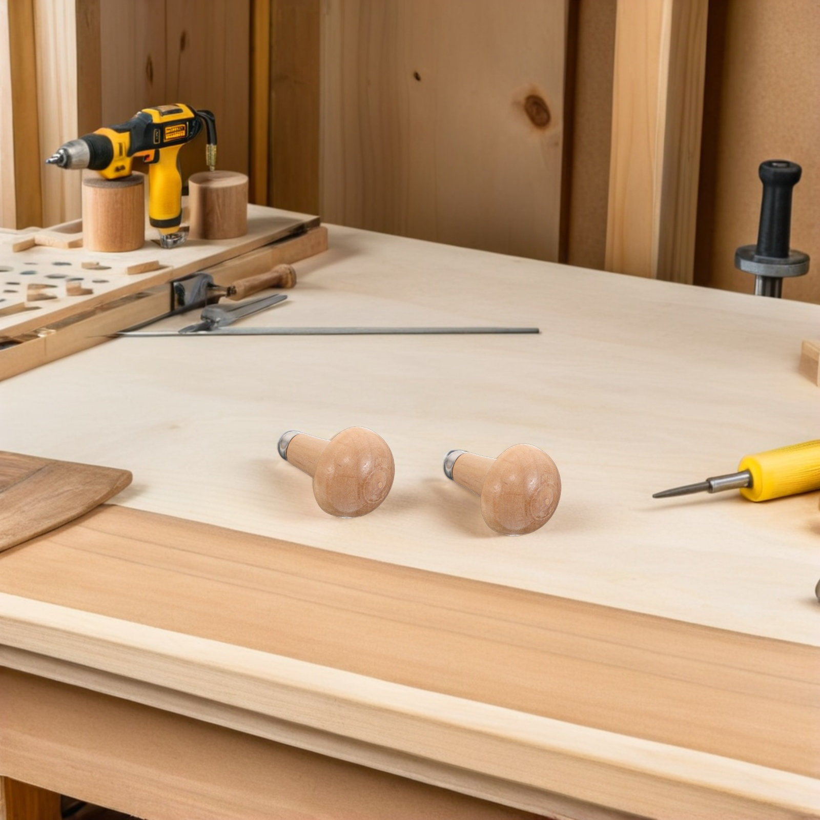 4 قطع من مقابض أدوات النقش الخ - مراجعة Woodworking File وسعره
