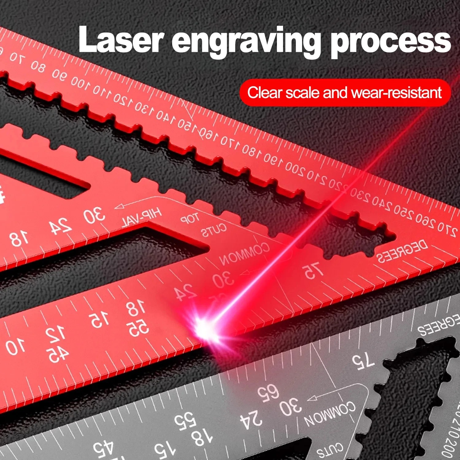 مسطرة مثلثة من سبائك الألومنيو - مراجعة Woodworking Product وسعره
